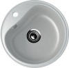 Круглая мойка с отверстием под смеситель ULGRAN U-100 серый — 