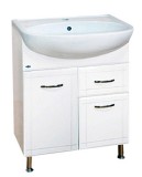 Тумба с раковиной Misty Уют 60 с 1 ящиком — 