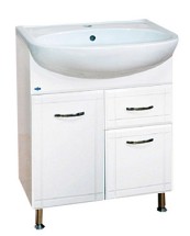 Тумба с раковиной Misty Уют 60 с 1 ящиком — 