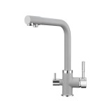 Смеситель для кухни Point PN3103AL серый &mdash; 