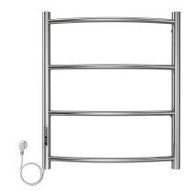 Полотенцесушитель электрический AZARIO VERONA 500/600 4 секции, диммер слева, хром (AZ04756) — Водяной полотенцесушитель «Барлетта» 416/1400 Terminus Benetto 6 перекладин