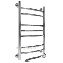 Полотенцесушитель электрический [1&quot;] L electro 500x1200 — Поверхность: Зеркальная; Тип полировки: Электро-плазменная; Энергопотребление: 50-300W; Уровень защиты: 1 класс; Давление при испытании: 40 атм.; Питание: 220-23-V 50Hz; Температура поверхности: 50°C ±10%;