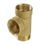 Тройник Millennium 1/2 ш/г/г (латунь) —  Тройник латунь ш/г/г