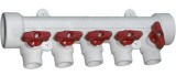 Коллектор Millennium 5 выходов (красные ручки) — 