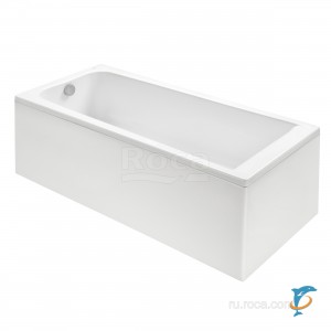 Акриловая ванна Roca Elba 160х75 прямоугольная белая 248619000 (248619000)