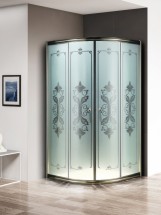 Душевой уголок Cezares GIUBILEO-R-2-100-SCORREVOLE-CP-Cr — 