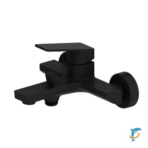 Смеситель для ванны и душа Damixa Merkur 401000300 черный  (401000300)