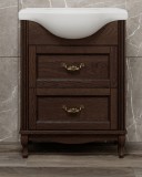 Тумба для комплекта ValenHouse Эллина 65/2 кальяри, фурнитура бронза — 