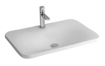 Раковина керамическая полувстраиваемая CEZARES CZR-DRO-65-LVB — 