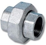 Соединитель прямой американка чугун оцинкованный Ду 20 вв (3/4&quot;) — 