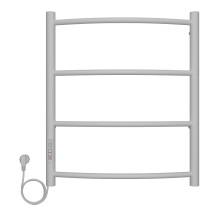 Полотенцесушитель электрический AZARIO VERONA 500/600 4 секции, диммер слева, белый (AZ04756W) — Водяной полотенцесушитель «Барлетта» 416/1600 Terminus Benetto 6 перекладин