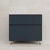 Тумба с раковиной напольная Style Line 90 Лима , графит &mdash; 