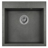 Мойка для кухни Granula 5102, ГРАФИТ (ЧЁРНО-СЕРЫЙ), гранит — 