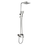 Душевая система HAIBA HB24815 тропический душ, нержавеющая сталь — 