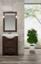 Тумба с раковиной ValenHouse Эллина 65/2 кальяри, фурнитура бронза — 