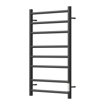 Полотенцесушитель электрический Point Аврора PN10848B П8 400x800 диммер справа, чёрный — 