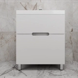 Тумба с раковиной напольная Style Line Матис 70, белый матовый — 