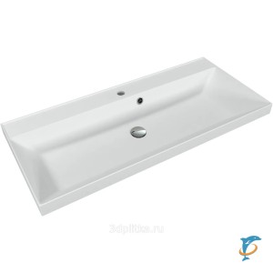 Мебельная раковина Style Line ASTI 1000x450 кварц, жасмин  (СС-00002478)