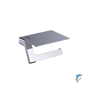 Бумагодержатель с полкой для телефона Timo Selene 10043/00 хром  (10043/00)