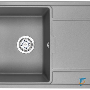 Кухонная мойка Granula GR-7804 алюминиум  (GR-7804 алюминиум)