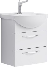 Тумба с раковиной Aqwella Allegro 50 подвесная, 2 ящика — 