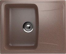 Односекционная реверсивная мойка ULGRAN U-201 терракот — 