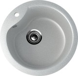 Круглая мойка с отверстием под смеситель ULGRAN U-102n серый — 
