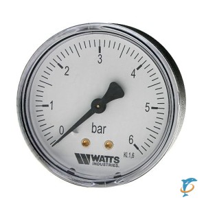 Манометр аксиальный Watts серии F R 100 10 bar 63/10 (10008024)