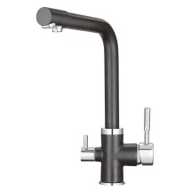 Смеситель для кухни Point PN3103B чёрный — 