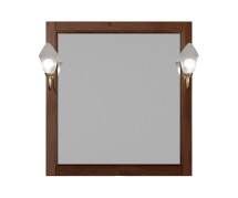 Зеркало ValenHouse Лиора 90  кальяри, фурнитура бронза — 