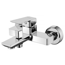 Смеситель для ванны и душа Azario HARDCORE с ручным душем, хром (AZ-VKM238277C) — 