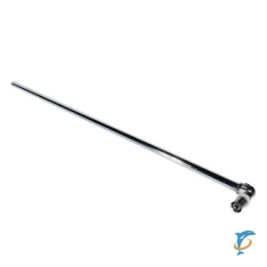 Пресс Угольник VALTEC 20х15 мм, 30 см с хромированной трубкой прямой (VTm.281.PN.002015)