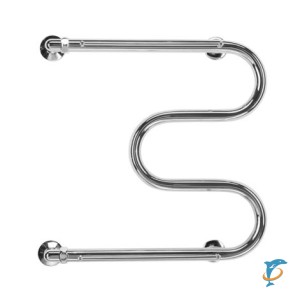 Водяной полотенцесушитель М [1"] с полкой 500x700 Terminus  (4620768880353)