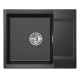 Кухонная мойка Granula ES-6202 шварц  (ES-6202 шварц)