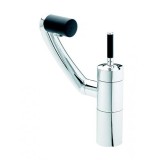 290007464 ARC смеситель для кухни, поворотный излив 236 мм (черный), шт — 