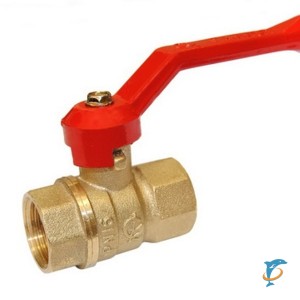 Кран шаровой латунь 11Б27п1 А30 Ду 25 G1" Ру16 ВР полнопроходной  (А30 Ду 25 G1