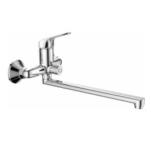 Смеситель для ванны HAIBA HB2216 длинный излив, латунь, хром — 