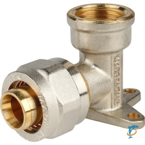 Stout Угольник настенный с креплением 1/2"х20 для металлопластиковых труб винтовой (SFS-0008-001220)