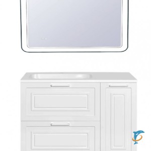 Мебель для ванной Style Line Альба Люкс левая / правая  (ЛС-000010052+СС-00002213)