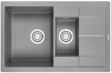 Кухонная мойка Granula GR-7802 алюминиум &mdash; 