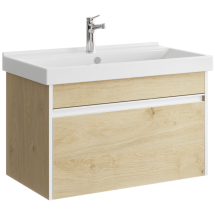 Тумба для комплекта Aqwella Urban 80 подвесная дуб давос — 