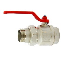 Шаровой кран Itap 2&quot; серии Ideal 098 со сгоном — Кран шаровой с накидной гайкой полнопроходной (бабочка)