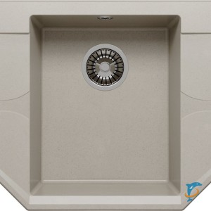 Мойка кухонная Polygran RIFF-800 Серый (679061)