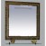 Зеркало Мисти(Misty) Fresko 75 с полочкой Краколет черный