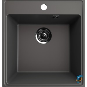 Мойка ULGRAN Quartz Forte 460 Асфальт  (Forte 460-09)