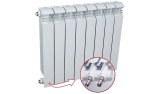 Биметаллический радиатор RADENA VC с нижним подключением CS 500 5 секций — 