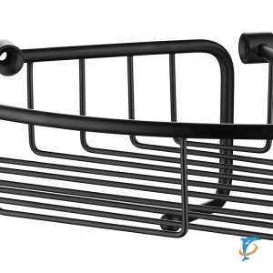 Полка настенная угловая KAISER 214*214*60 KH-5012 черный  (KH-5012)