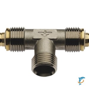 Тройник Prandelli Multyrama 20х2.0х1/2 с наружной резьбой  (103.07.52.0)