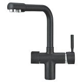 Смеситель для кухни Point PN3104B чёрный — 