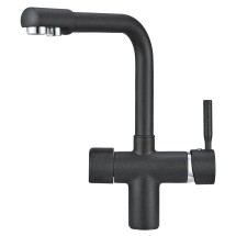 Смеситель для кухни Point PN3104B чёрный — 